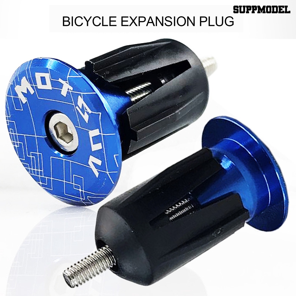 2pcs Tutup Ujung Stang Sepeda Gunung MTB Bahan Aluminum Alloy