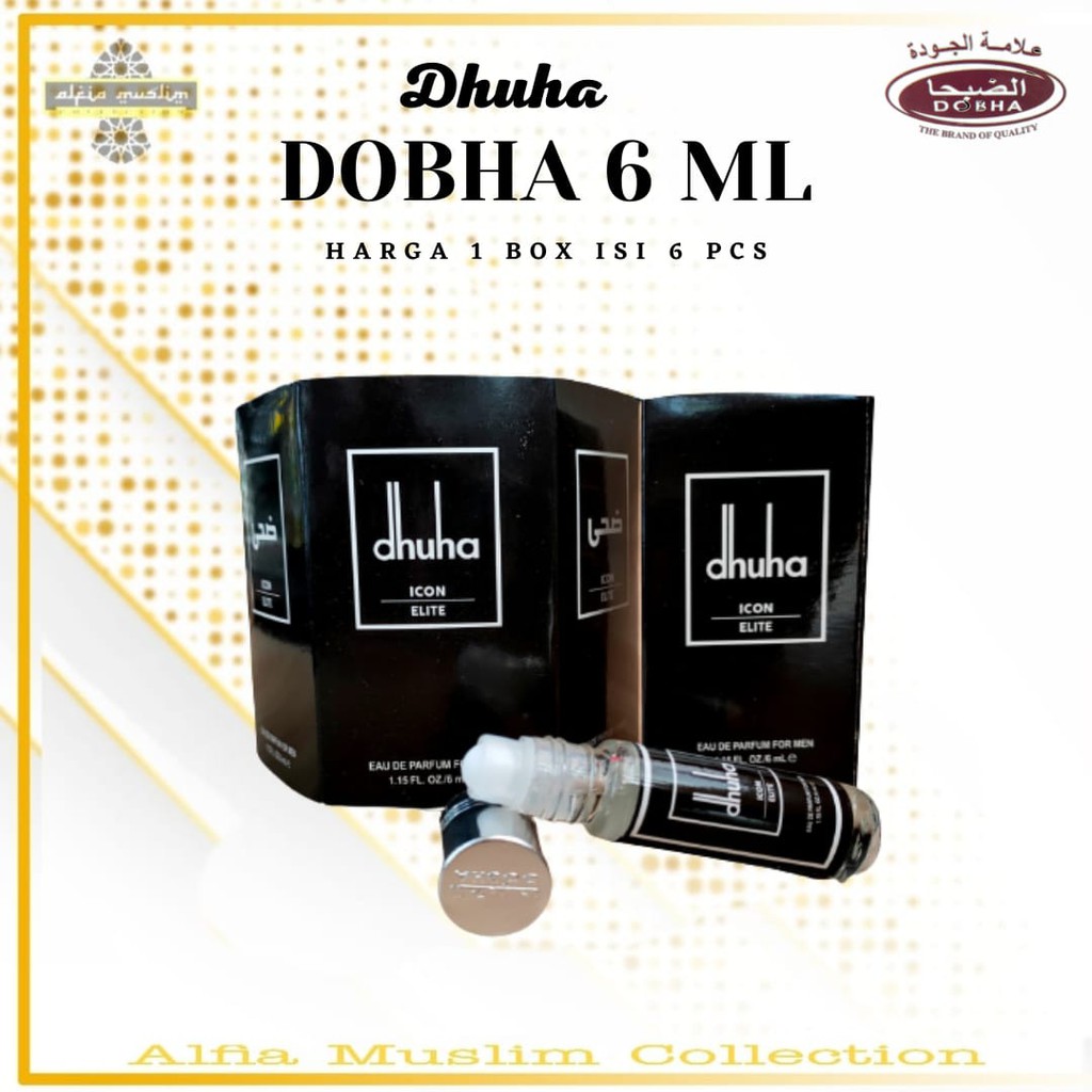 Parfum Dobha Dhuha 6 Ml 1 Bok Isi 6 Pcs