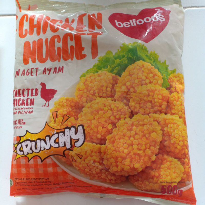 

Belfoods Nugget Ayam cRuncHy 500 gram