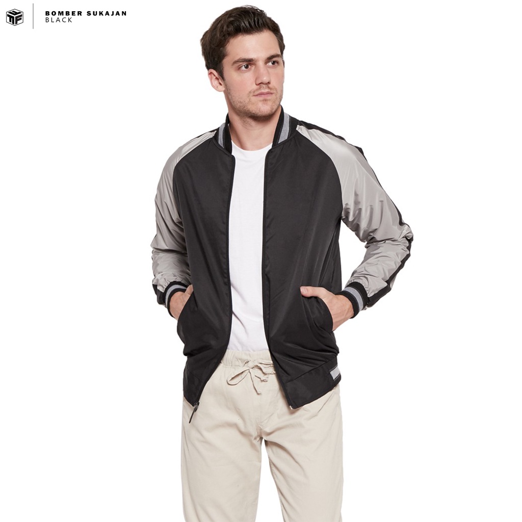 Jaket Bomber Sukajan Polos Troveast
