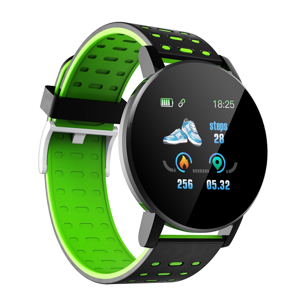 SPORT METAL SMART WATCH Heart Rate Sleep Monitor Anti Air iOs Android