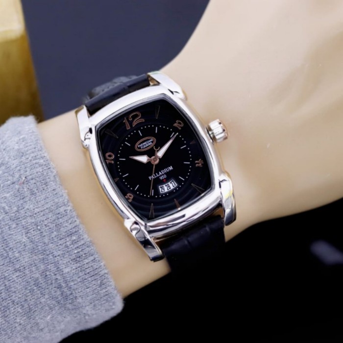 Jam Tangan Pria Terbaru COD Fashion Murah Watch Keren F3C1 Jam Tangan Pria Tali Kulit Parmigiani Fle