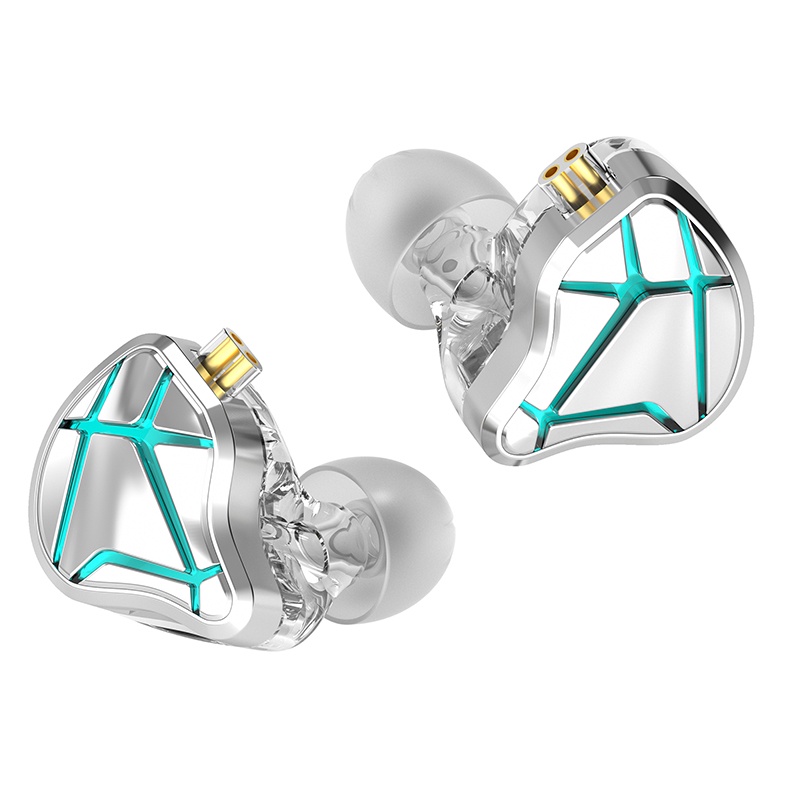 Kz ESX Earphone In Ear HIFI Dinamis 12MM Dengan Fitur Noise Canceling Untuk Olahraga