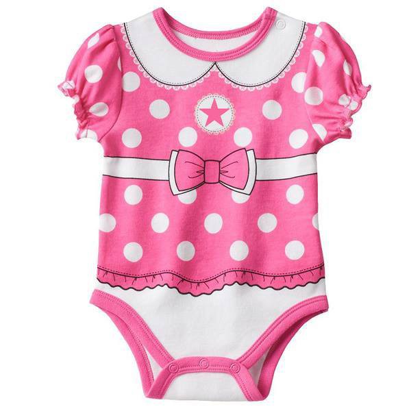 Disney Baby Romper Minnie Pink