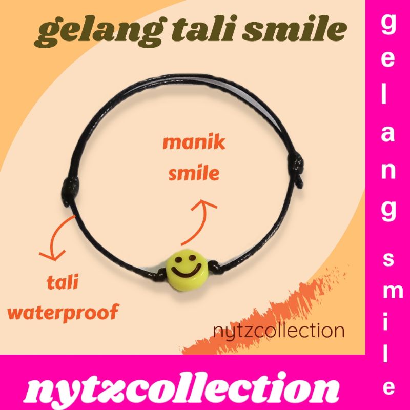 Gelang Smile Gelang Tali