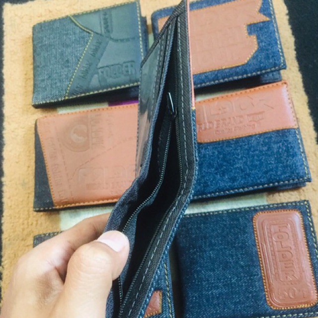 dompet pria dan remaja bahan denim levis model tempel yang keren dari anton hilmanto #dompetcowok #dompetremaja #dompetanak #dompetpria #dompet