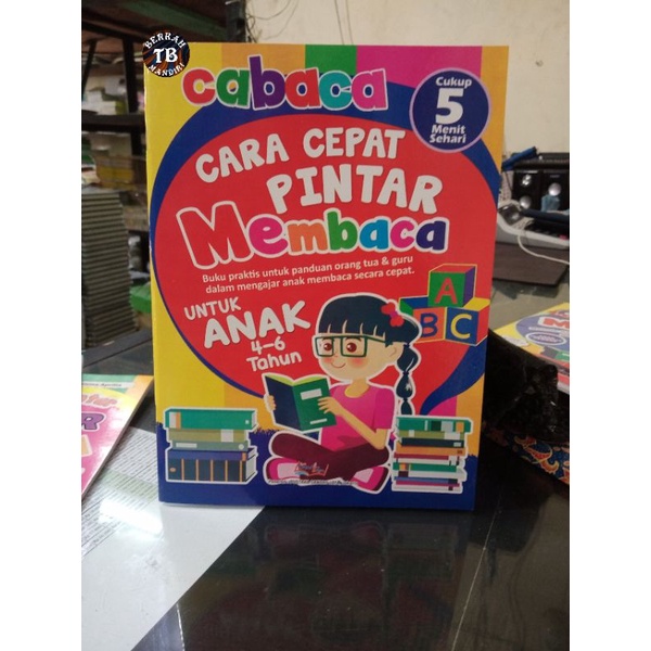 Buku Cabaca Cara Cepat Pintar Membaca (21×29cm)