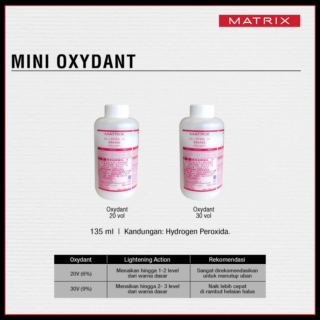 MATRIX Cream Developer 135ml