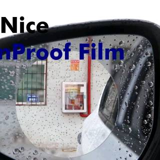  Stiker  Kaca  Film Anti  Air  Kaca  Spion Rainproof Stiker  