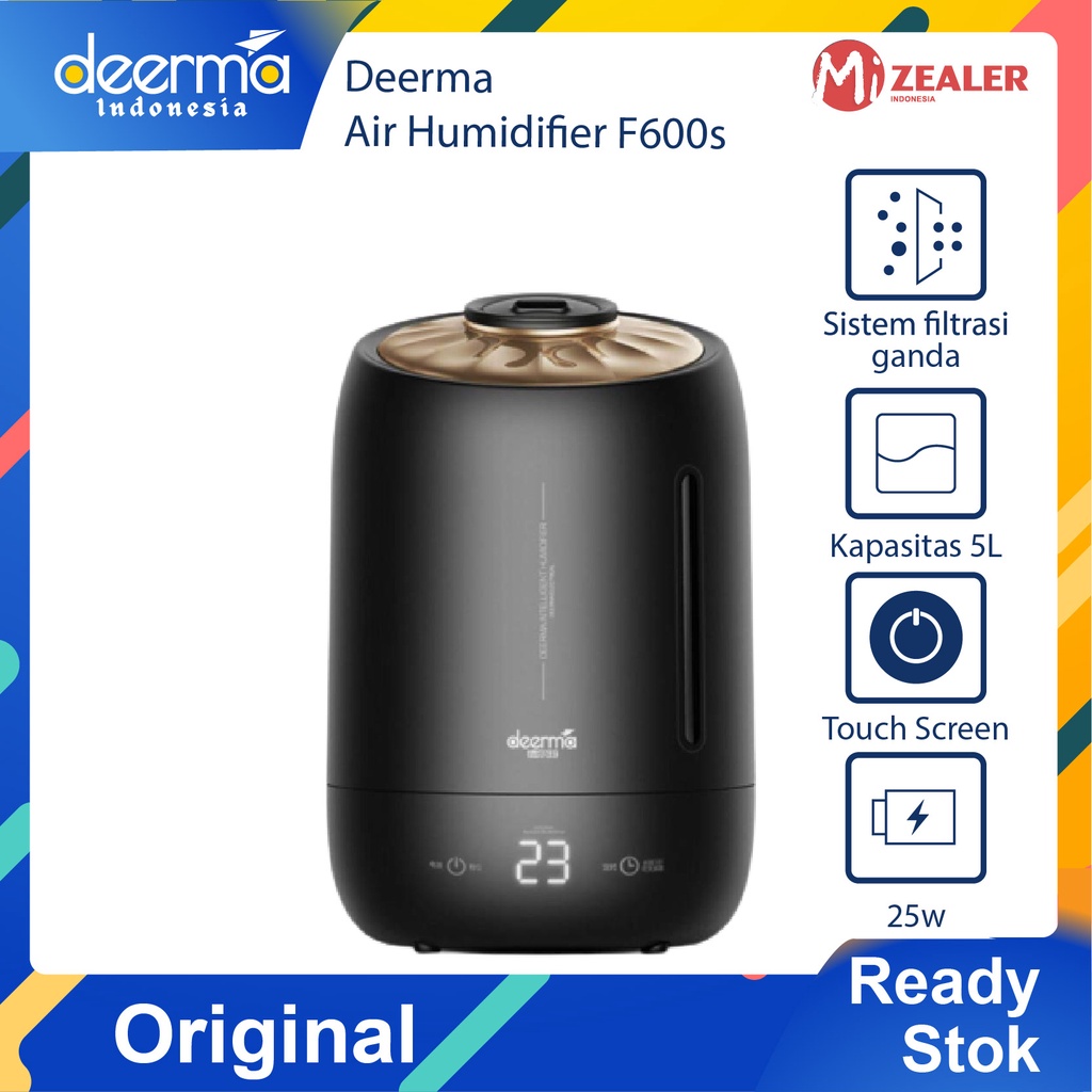 Deerma F600S Air Humidifier 5L Global Version Aromatherapy Diffusion Timming