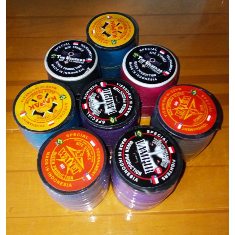 Senar Gelasan Layangan 1200yard 0.22 (walet, kapak, vampire, legend)