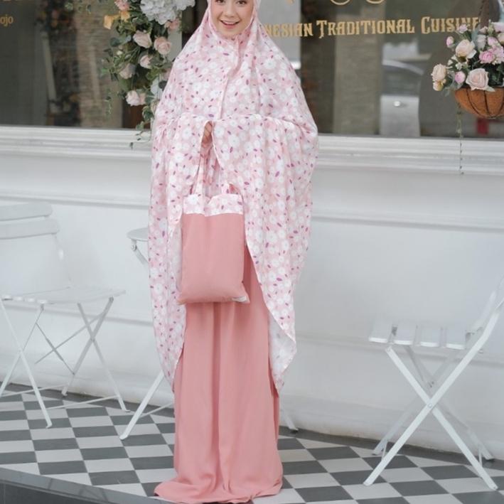Serbuuuu.. Mukena Laica Kombinasi Rayon Helena All Size