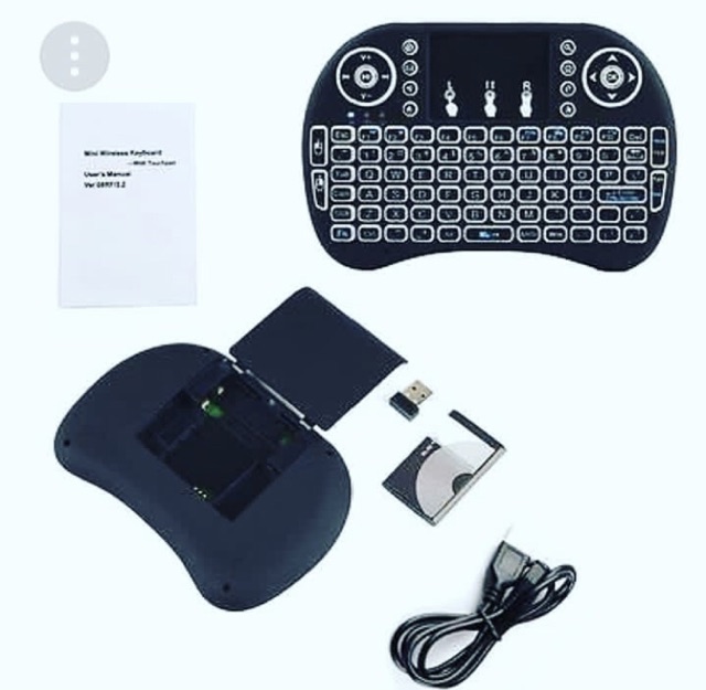 i8 Backlit Mini Wireless Keyboard Touchpad - Keyboard Mini Bluetooth FOR ANDROID TV BOX MINI