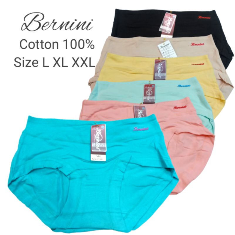 BERNINI | CD WANITA KATUN | CELANA DALAM POLOS CLASSIC BRIEF