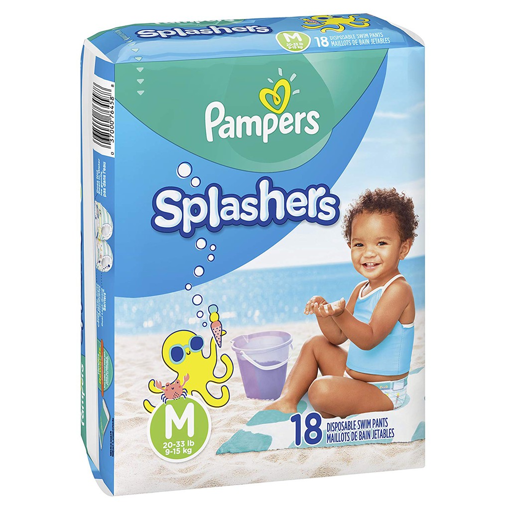 Pampers Renang Splashers Swim Diapers ( Popok Celana Berenang Anak Bayi Batita Balita )