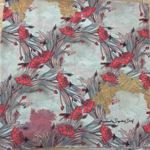 Preloved scarf Ria Miranda