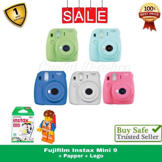 PROMO FUJIFILM INSTAX MINI 9 COBALT BLUE - INSTAX 9 - INSTAX MINI 9 TERLARIS