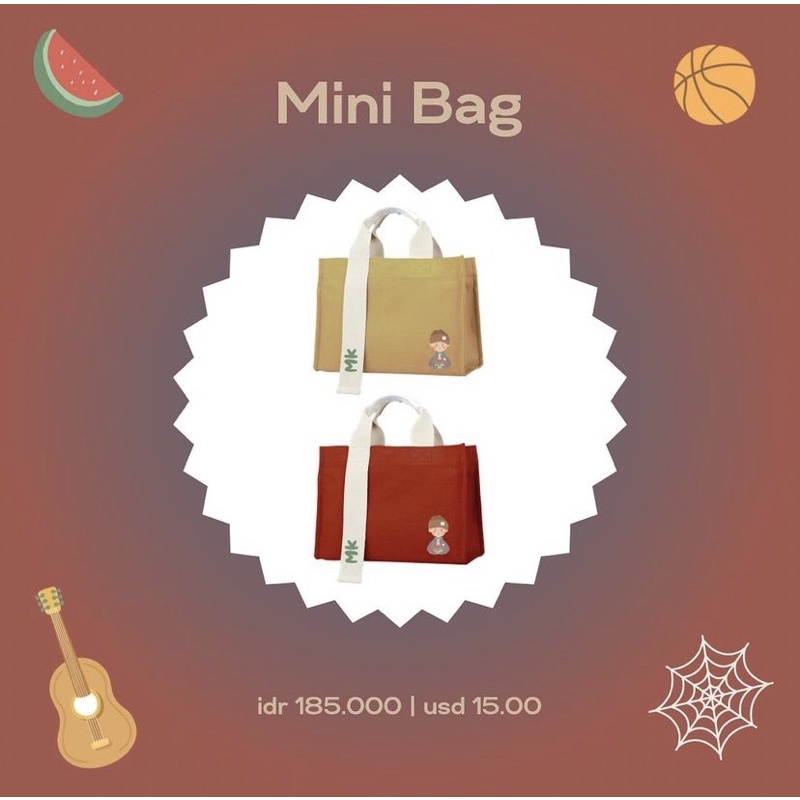 [READY STOCK] NCT DREAM MARK EDITION MINI BAG