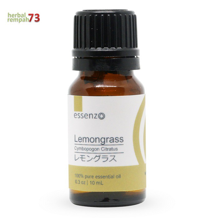 Minyak esensial Sereh (Lemongrass Essential Oil - 10mL) Essenzo