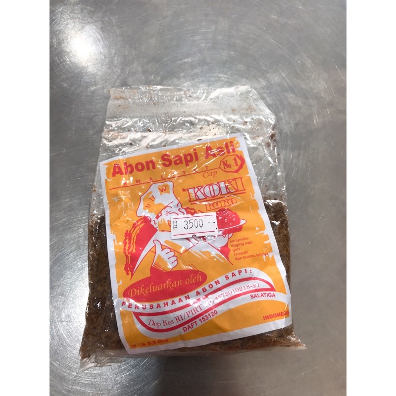 

Abon Sapi Asli Cap Koki Koko 50gr