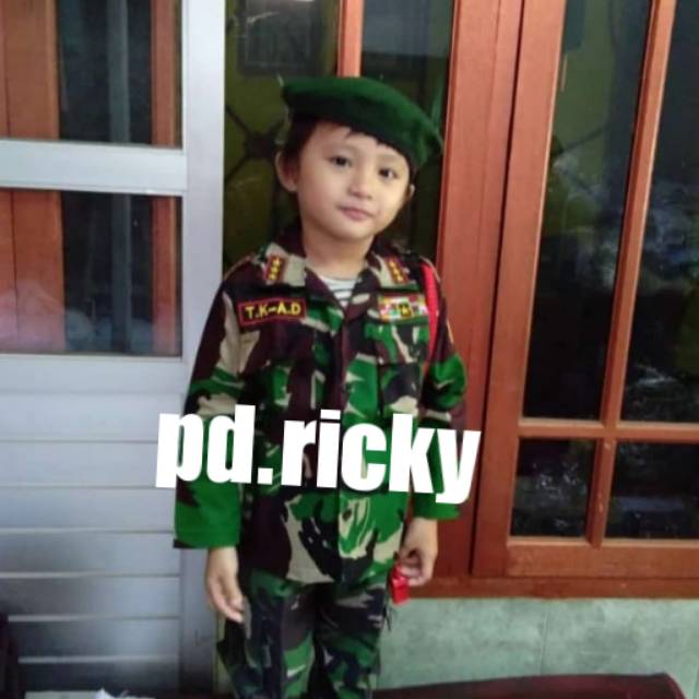 Baju TNI anak baju loreng anak baju tni murah
