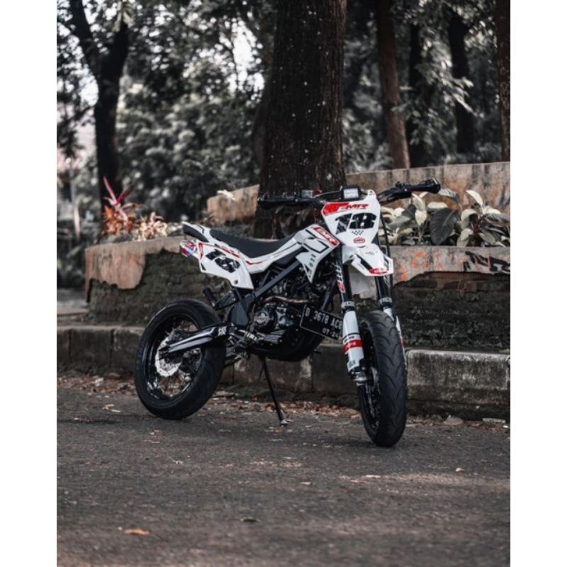Dekal sticker decal motor KLX BF dtracker KLX old