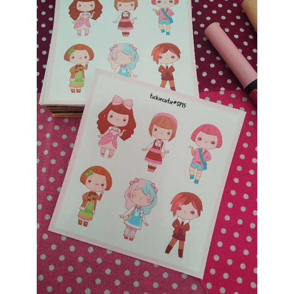 

Sticker Tickie Cutie #SP15 fashion kawaii girls