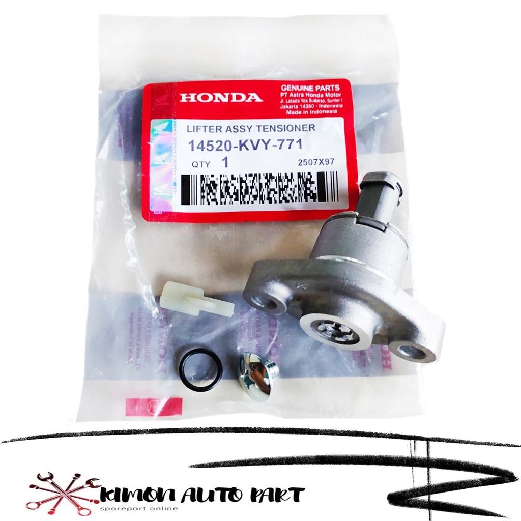 TONJOKAN KETENG BEAT KARBU SCOOPY SPACY KARBU / SETELAN TENSIONER BEAT KARBU / TONJOKAN RANTAI KETEN