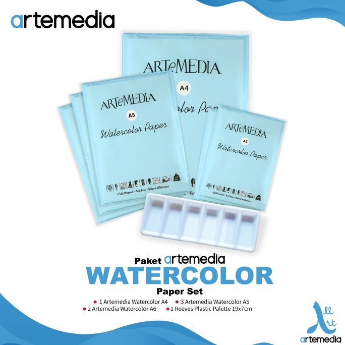 

Paket Artemedia Watercolor Paper Set ---READY---