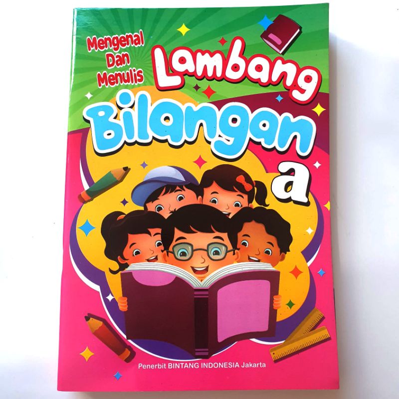 Buku Mengenal dan Menulis Lambang Bilangan