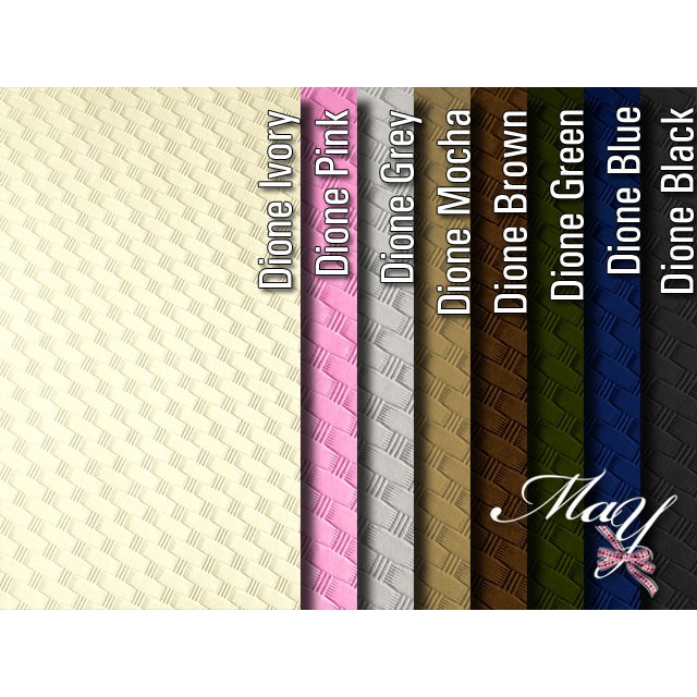  Kertas  Kado Fancy Paper Anyaman  Rotan Dione Ivory Pink 