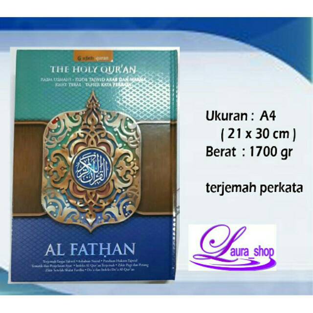 AlQuran Al Fathan Besar A4