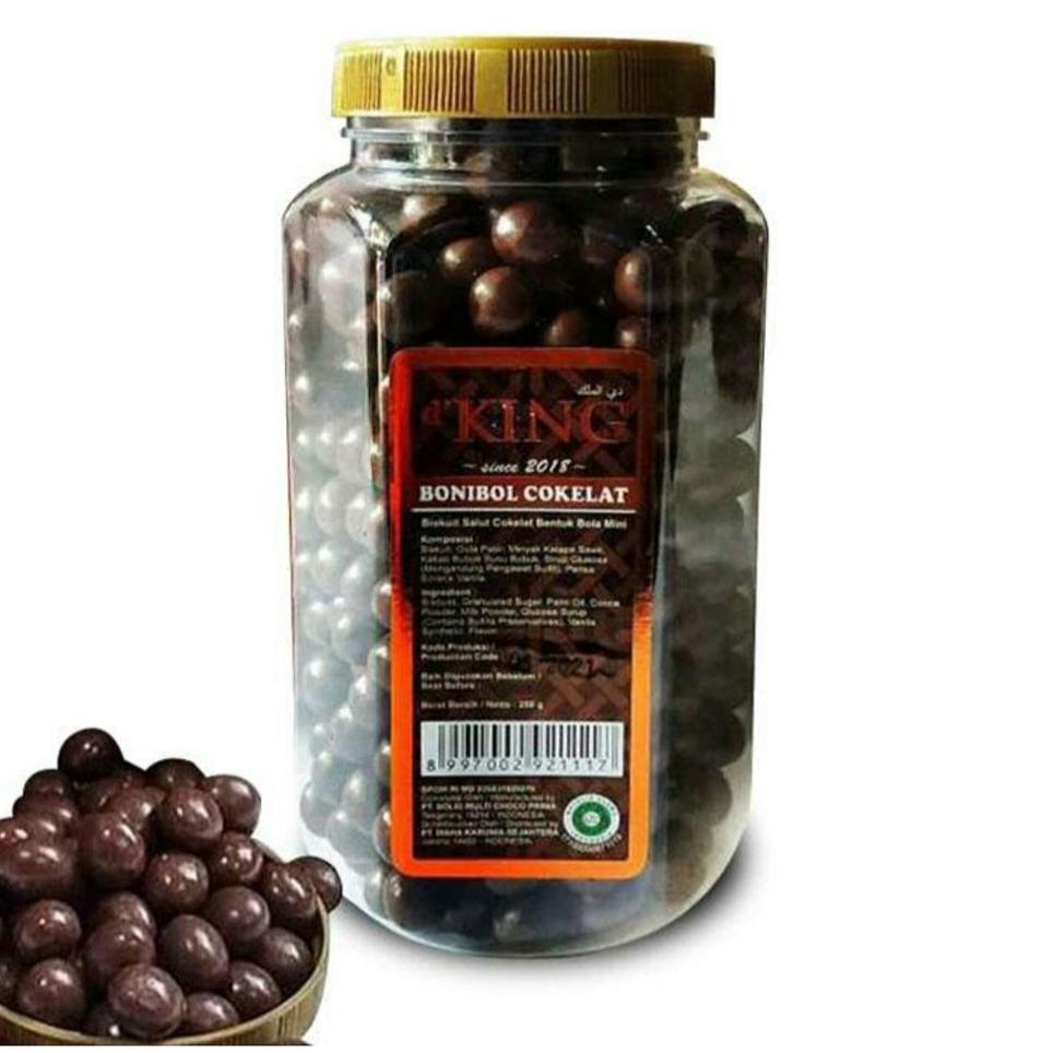 

11.11HARGA GROSIR D'King Bonibol coklat dan combi 250gram