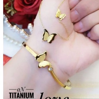 TiTanium set perhiasan wanita t538