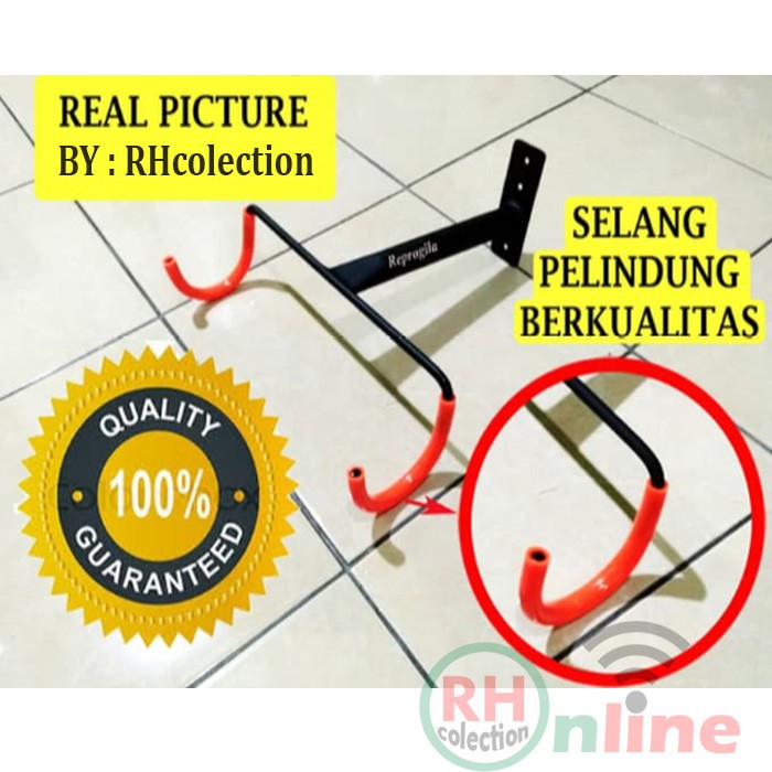 Gantungan Sepeda,Rak Sepeda,Gantungan Hook Sepeda Dinding,Bike Hanger.