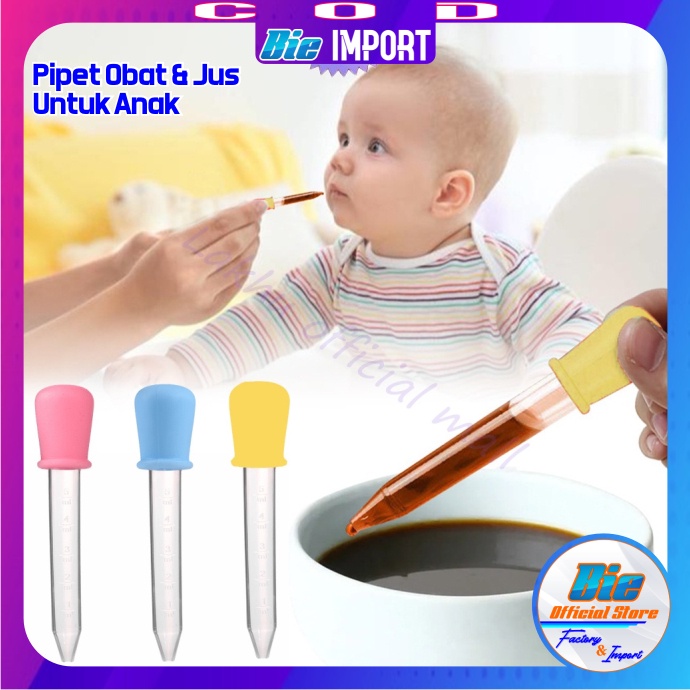 Pipet Tetes Obat Bayi Multifungsi Impor Best Seller