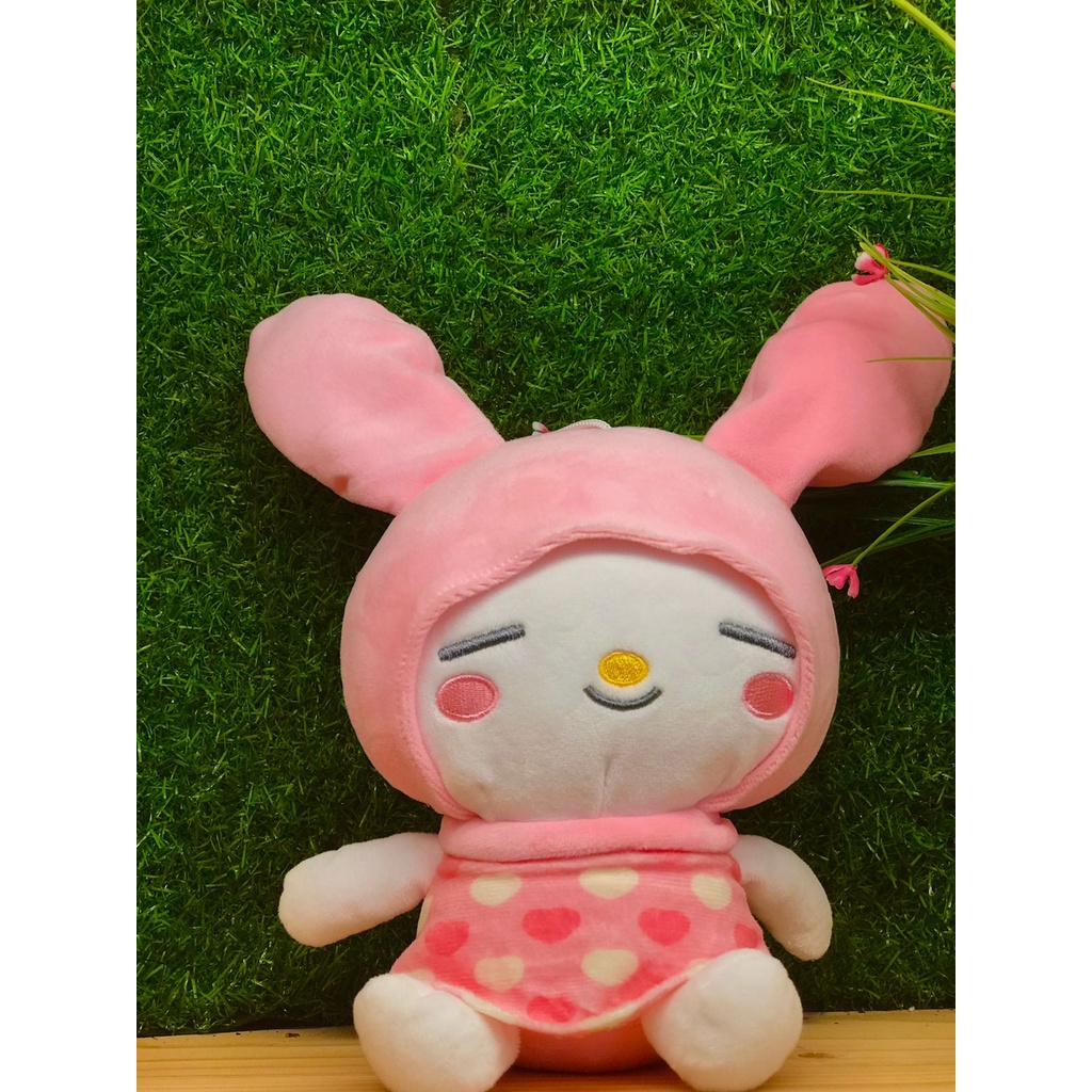 BONEKA MELODY MINI PINK 20CM LUCU IMPOR