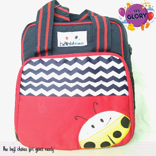 Baby Cute Tas Bayi Kecil/Medium Saku Bordir Animal Series/Diaper Bag