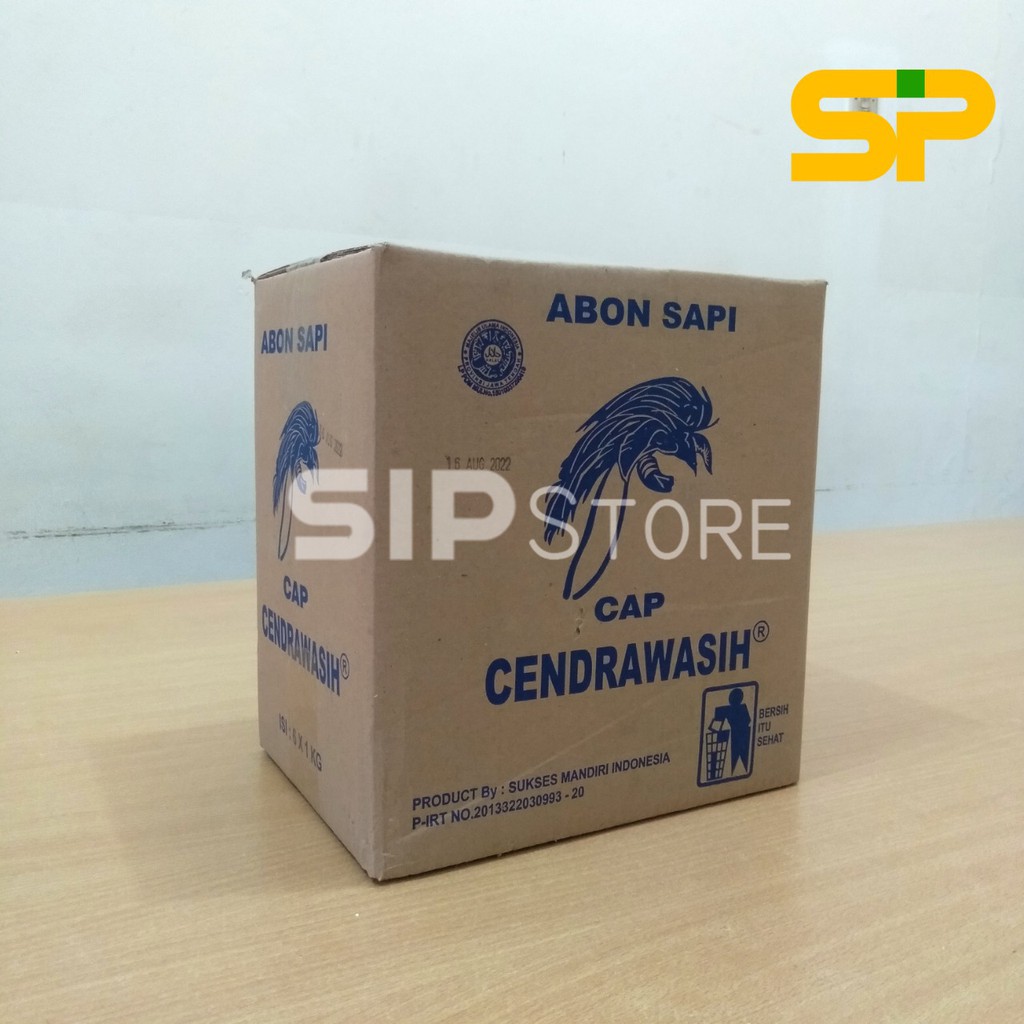 Abon Sapi &quot;CENDRAWASIH&quot; @1kg / Abon Sapi Spesial Halal @1kg