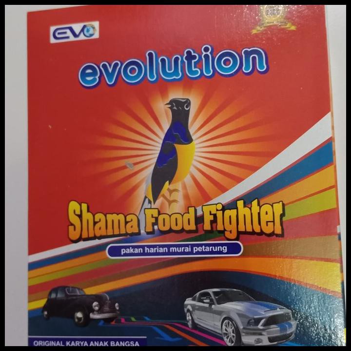 Voer Evolution Voer Evo Shama Food Fighter Pakan Burung Murai Batu