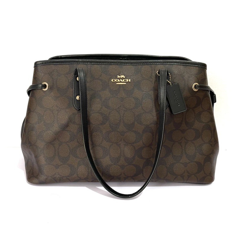 tas coach original second preloved branded authentic kulit asli signature kerja