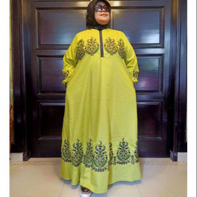 Gamis jumbo / gamis raradisa jumbo / gamis big size/ gamis terbaru XXXXL / Gamis modern / gamis