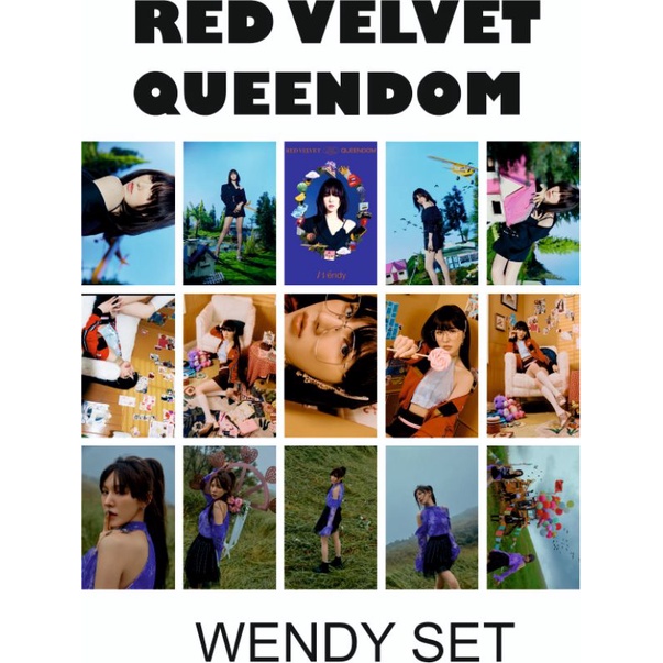 Red Velvet Queendom Photocard Pack