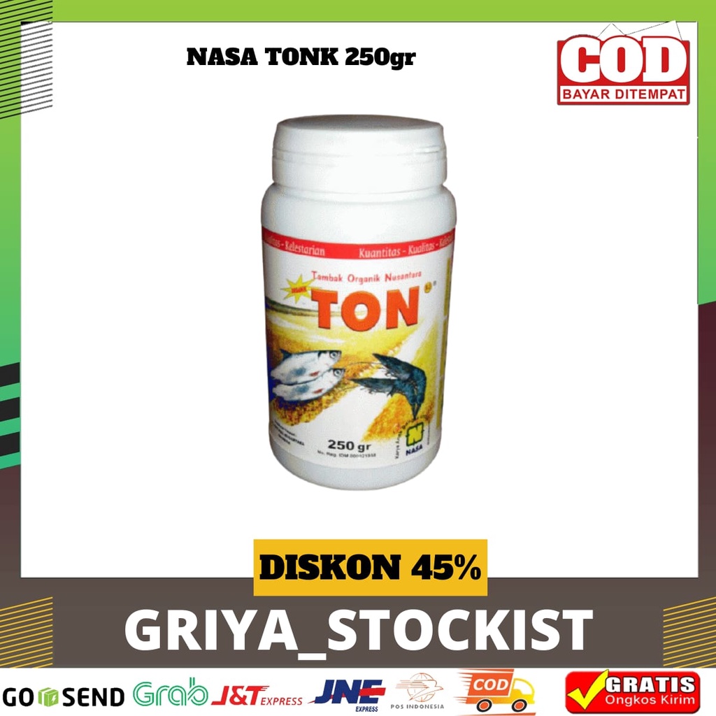 COD TON ASLI NASA TAMBAK ORGANIK   / VITAMIN TAMBAK ORGANIK NUSANTARA / IKAN UDANG