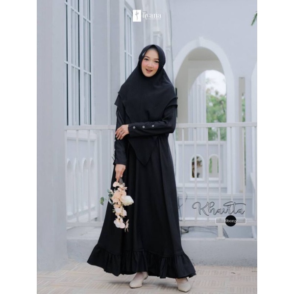 Khavita by kyana hijab // Khimar only // bergo only // gamis only // set gamis // pashmina only