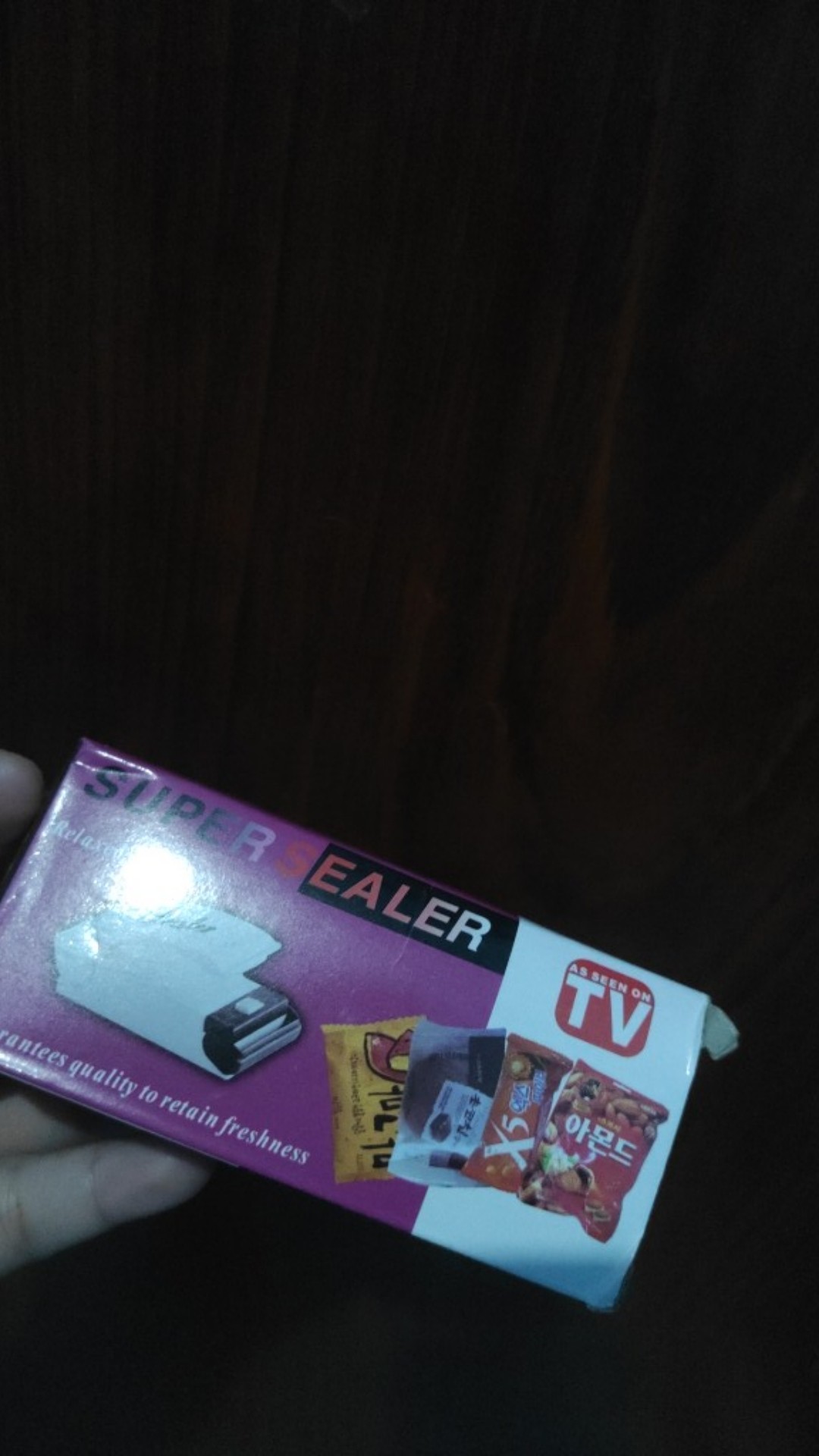 Mesin Penyegel Kantong Plastik Snack Mini Portable Gaya Korea