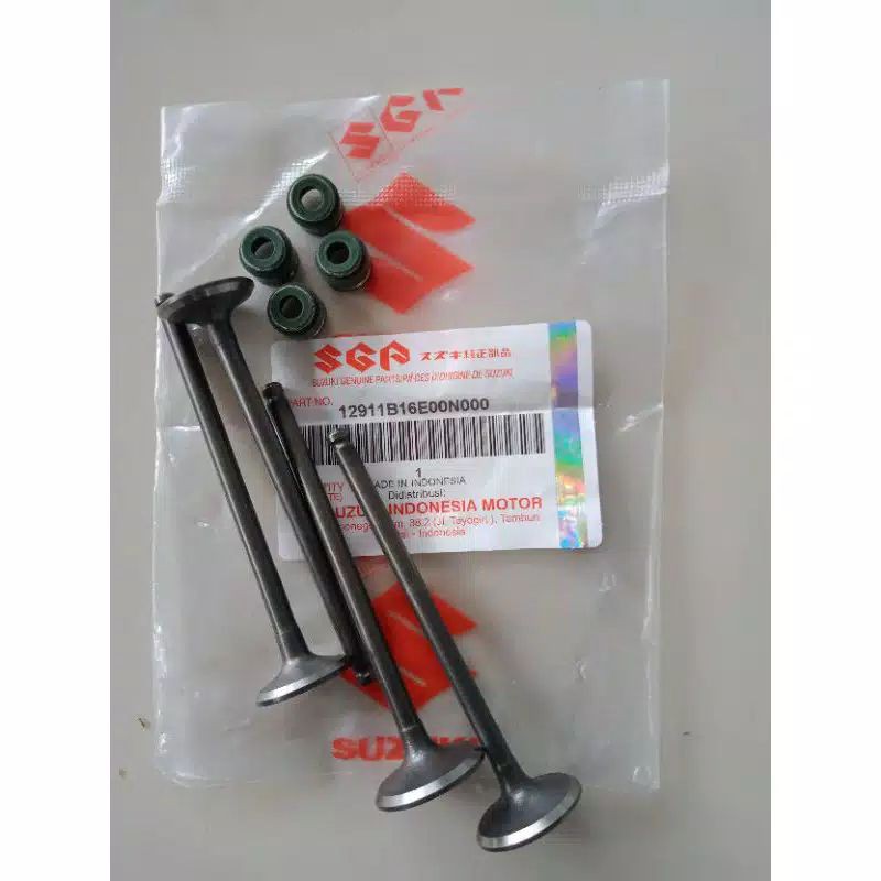 Payung klep + Seal klep isi 4 Suzuki Satria fu 150 Asli Suzuki ORI SGP
