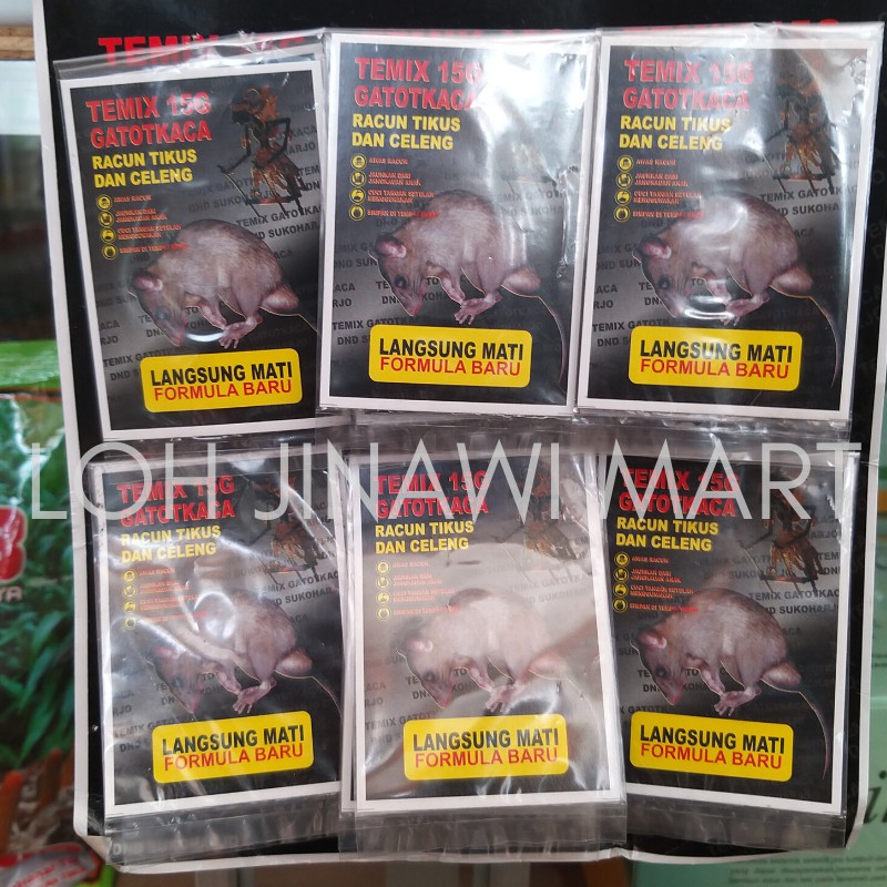 TEMIX obat Tikus dan Babi Hutan
