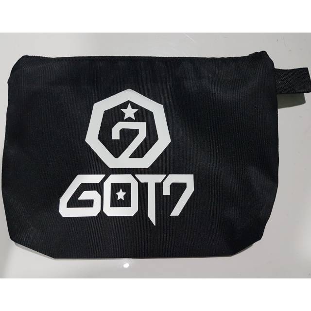 GOT7 Tas pensil pulpen kosmetik bag pouch kpop tempat alat tulis