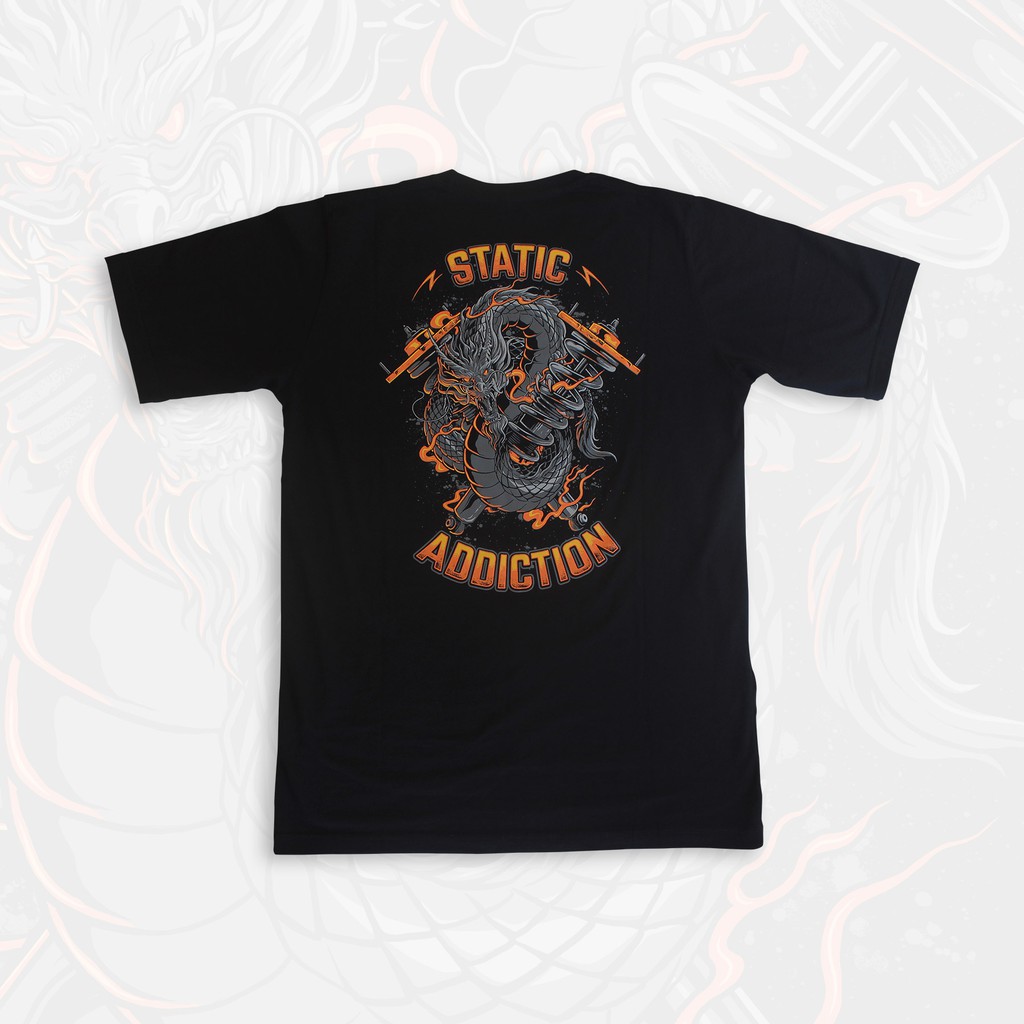 FITMENT ADDICTION STATIC ADDICTION TSHIRTS
